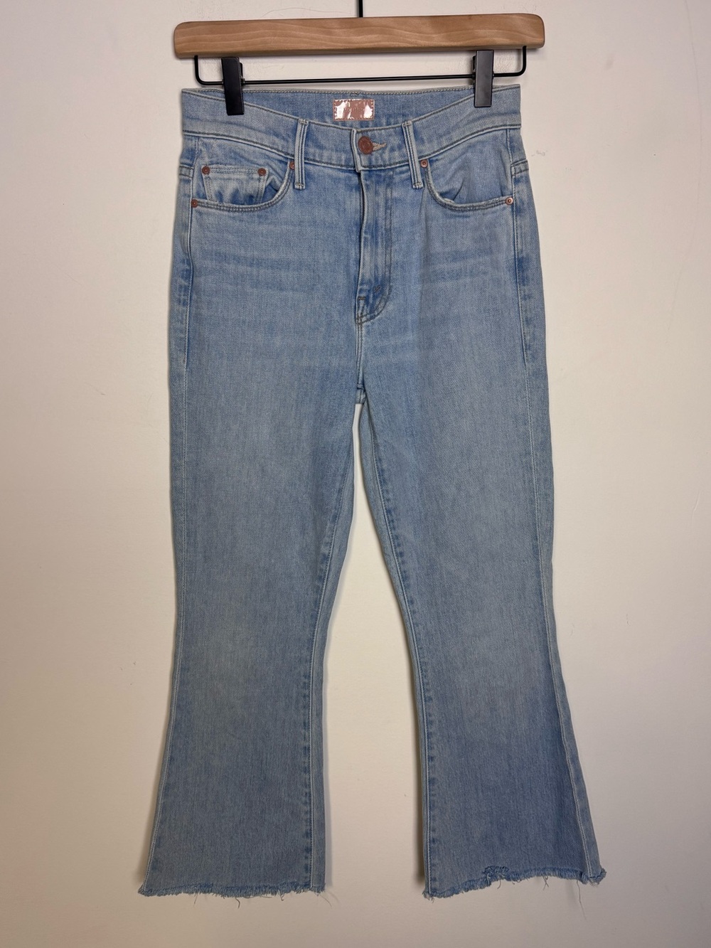 Mother The Weekender Fray Jeans- Mentally Elsewhere Sz 24 - Picture 3 of 11
